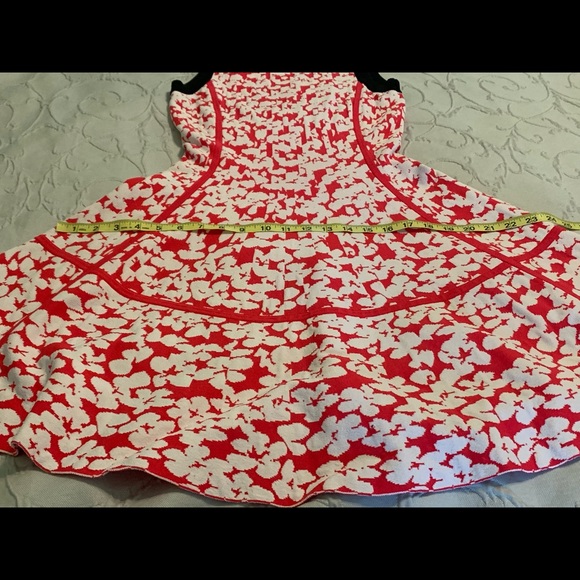 Kate Spade red and white sleeveless dress size S - Picture 5 of 14